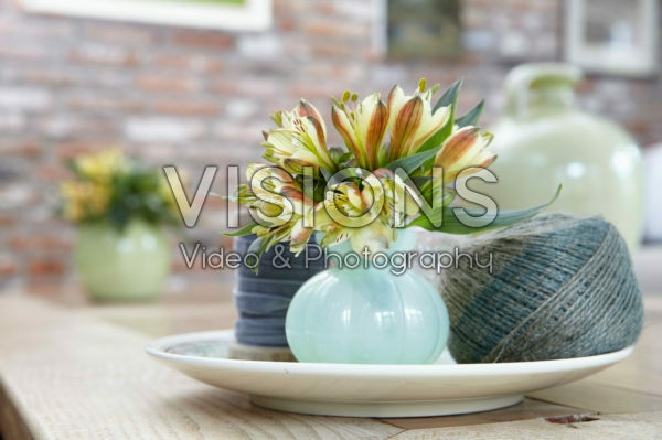 Alstroemeria in vase Alstroemeria in vase