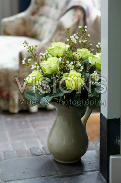 Rosa and Chamelaucium bouquet Rosa and Chamelaucium bouquet