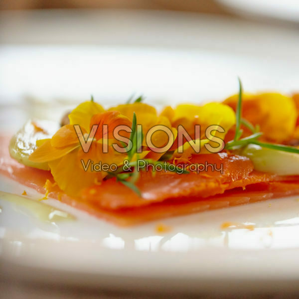 Smoked salmon dish Smoked salmon dish