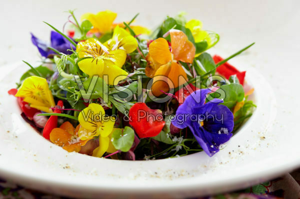 Herb-flowers salad Herb-flowers salad