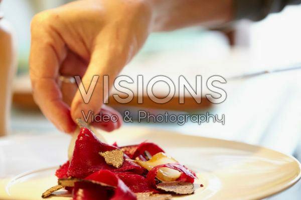 Preparing beetroot dish Preparing beetroot dish