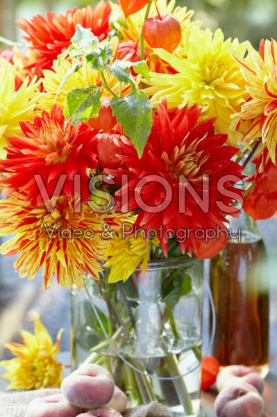 Dahlia bouquet Dahlia bouquet