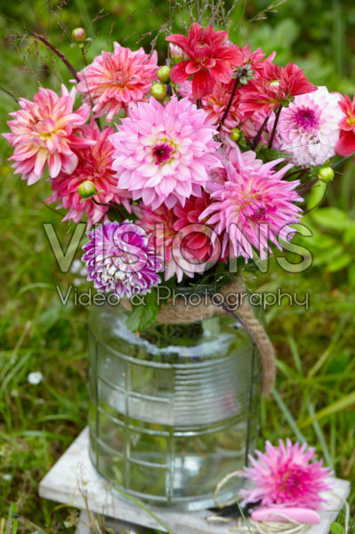 Dahlia bouquet Dahlia bouquet