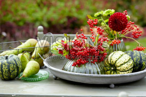 Decorative fruits and flowers Decorative fruits and flowers