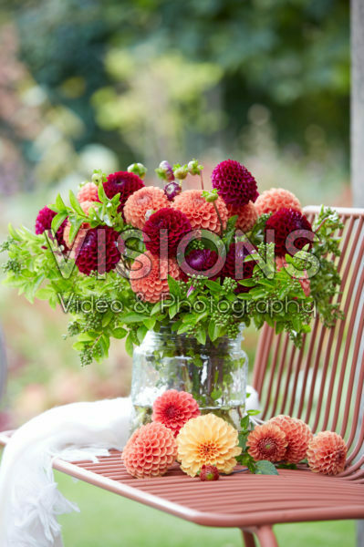 Dahlia bouquet Dahlia bouquet