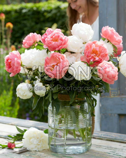 Paeonia bridal bouquet mix Paeonia bridal bouquet mix