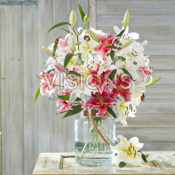 Mixed lily bouquet Mixed lily bouquet