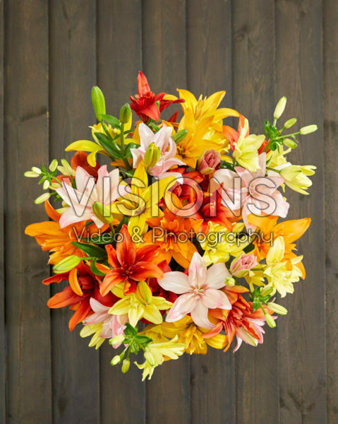 Mixed lily bouquet Mixed lily bouquet